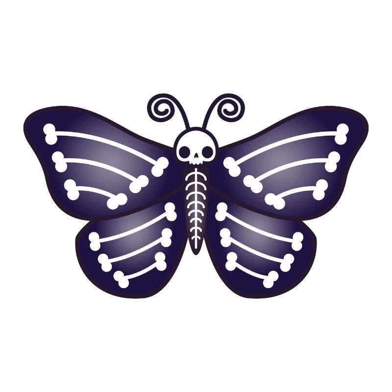 Squelette de papillon