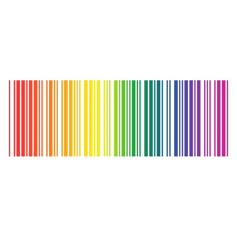 Make Love Barcode Scanbar Rainbow Gift LGBT
