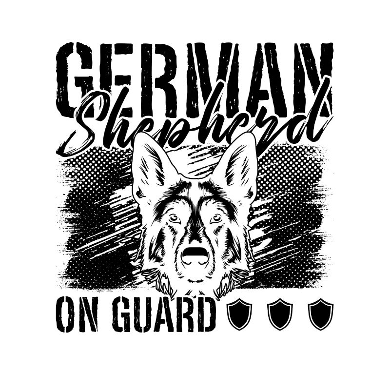 German Shepherd On Guard Pet German Shepherd Lover