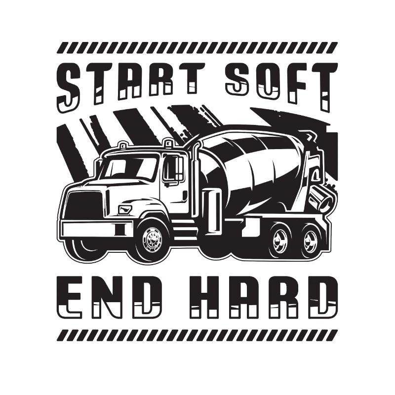 Start Soft End Hard Masonry Concrete Finishers