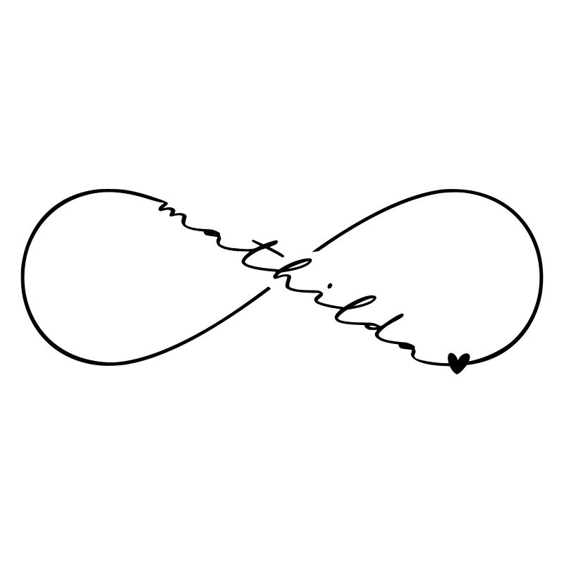 Mathilda Name Infinity Symbol