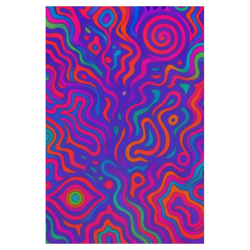Vibrant Psychedelic Lines