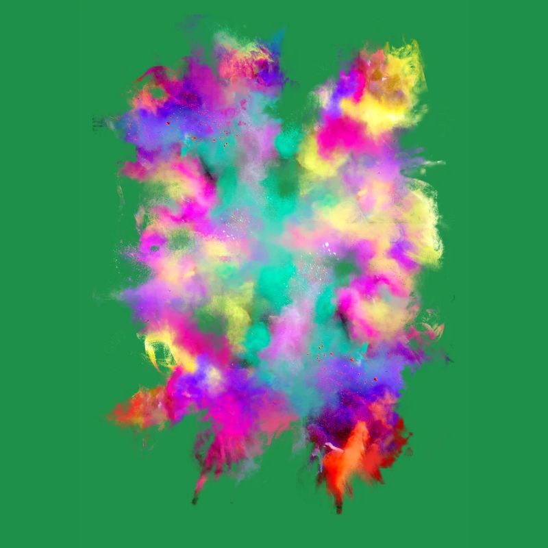 explosion de couleur