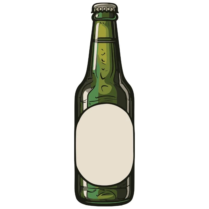 Beer Bottle Beer Drinking Symbol