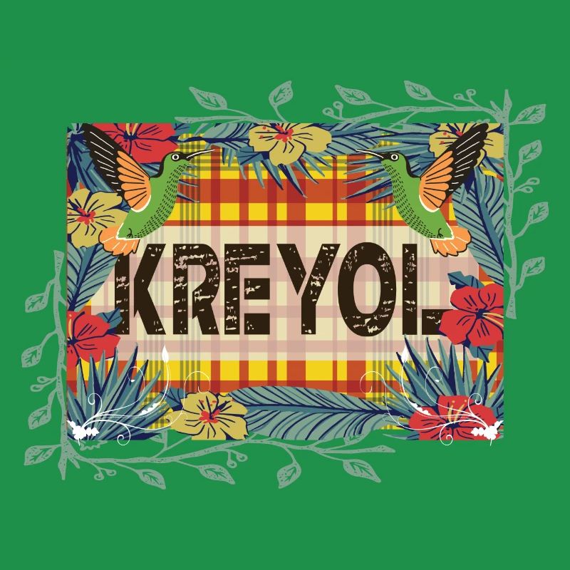 Schöne Geschenkidee KREYOL ODER KREOLISCHE Madras