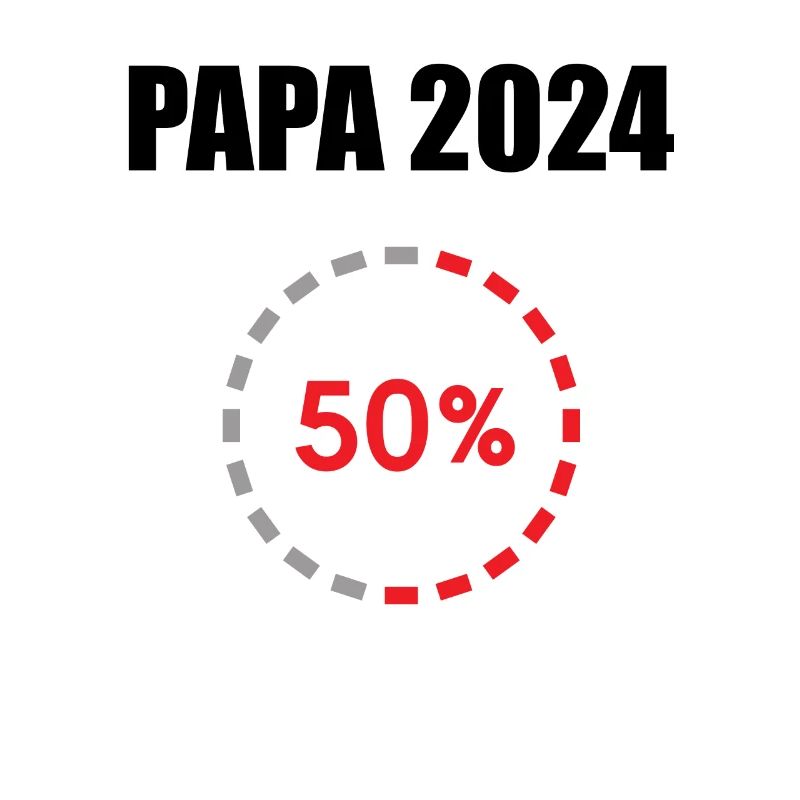 Papa 2024 Loading Vaterschaft Vater Werden Dad