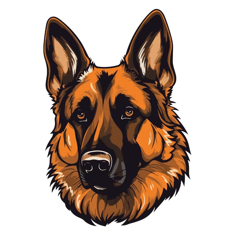 Schäferhund Hund Kopf