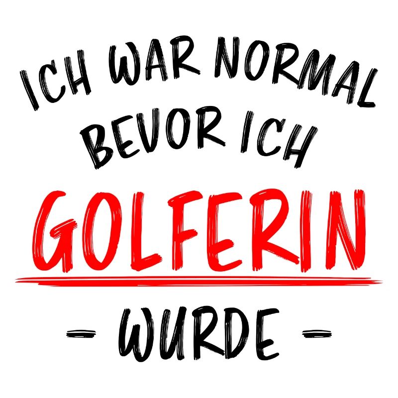 Golferin Minigolf Lustiger Spruch Golf Geschenk