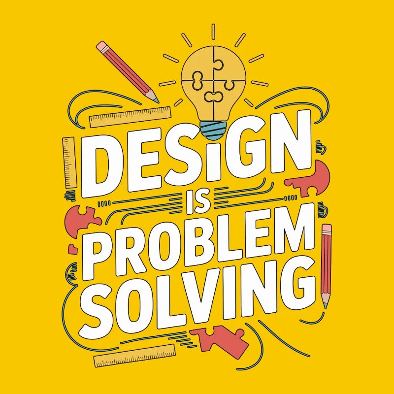 Designer Educator Design Is Problem Graphic Design