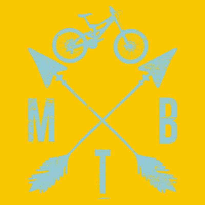 Monogramme des flèches de vélo VTT Crest