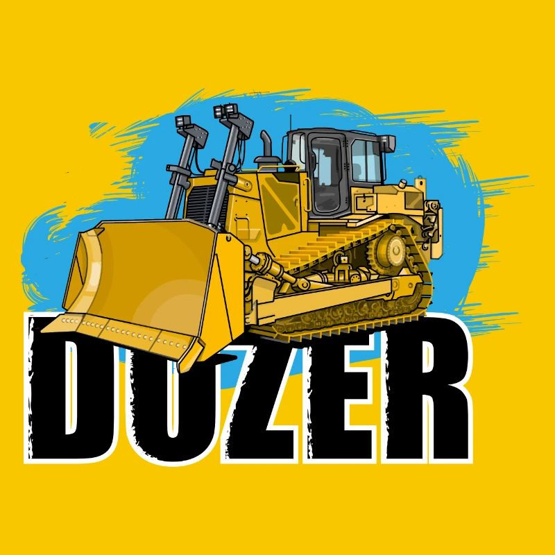 Bulldozer oder Planierraupe