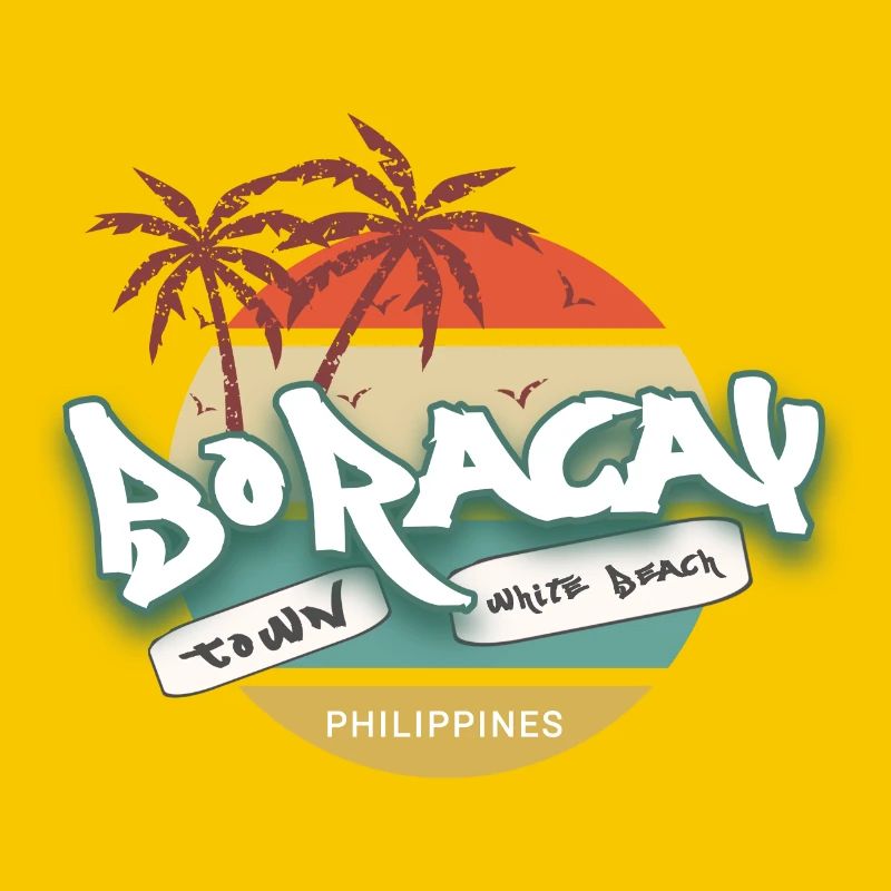 BoRacay Plage Blanche Philippines Coucher de soleil