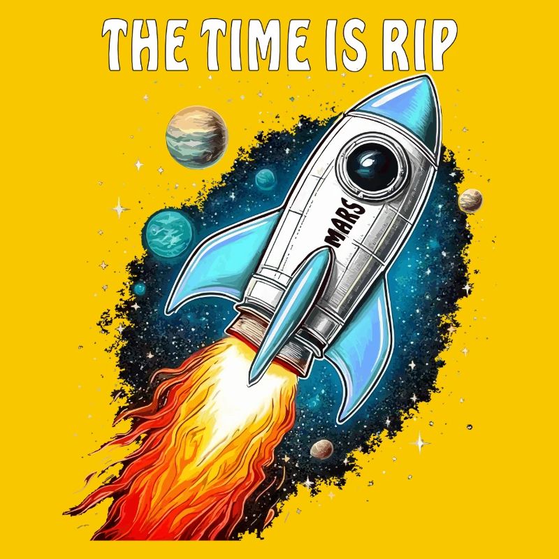 ROCKET MARS THE TIME IS RIP
