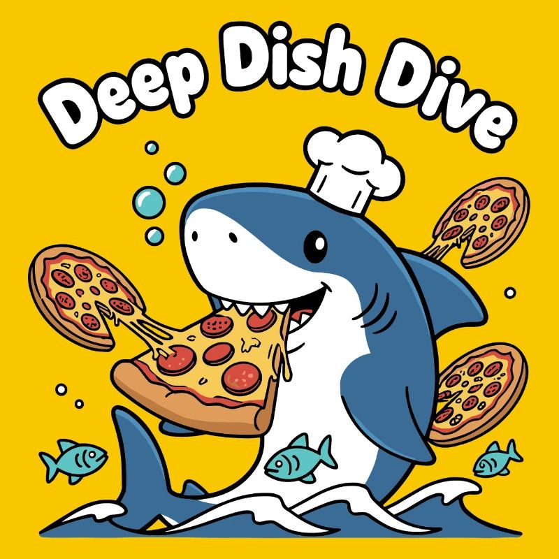 Deep Dish Dive Shark Chef
