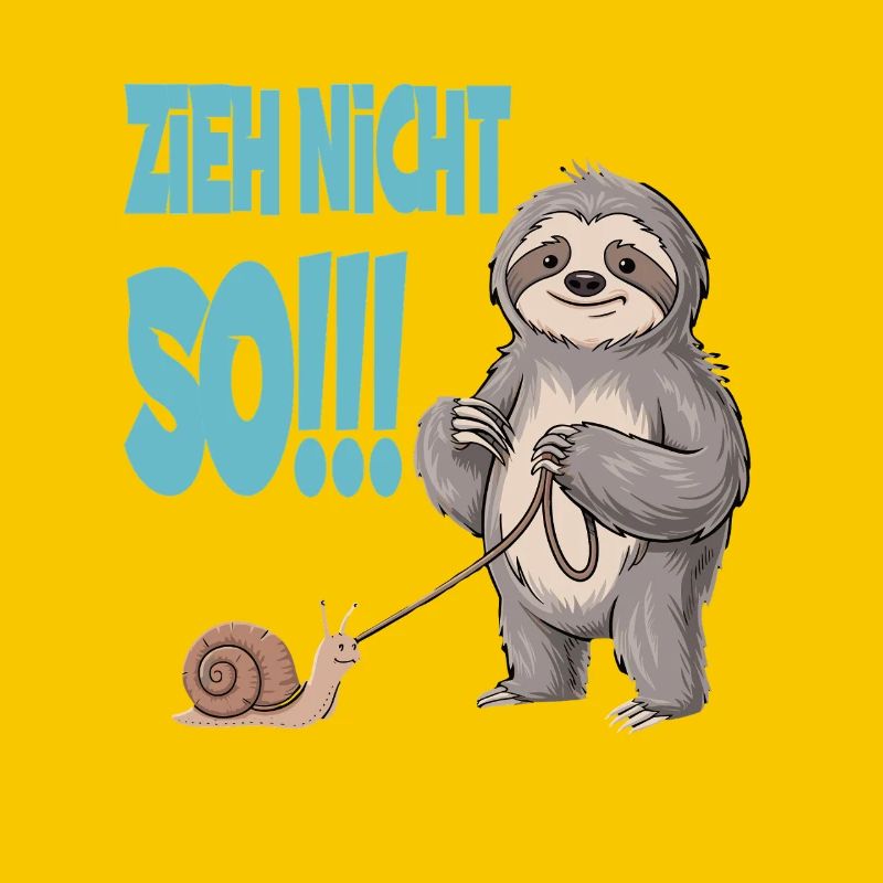 Don't pull so sloth with snail funnier
