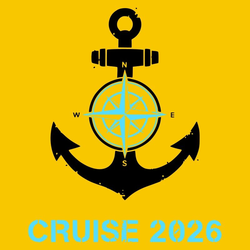 Anchor Compass Cruise 2026 Logo