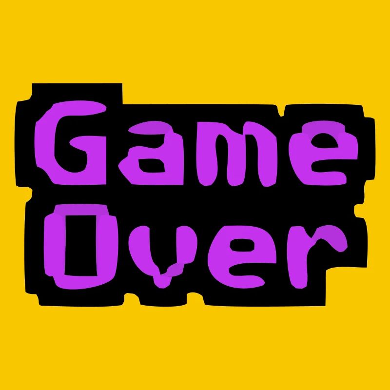 Game Over Pixel Retro