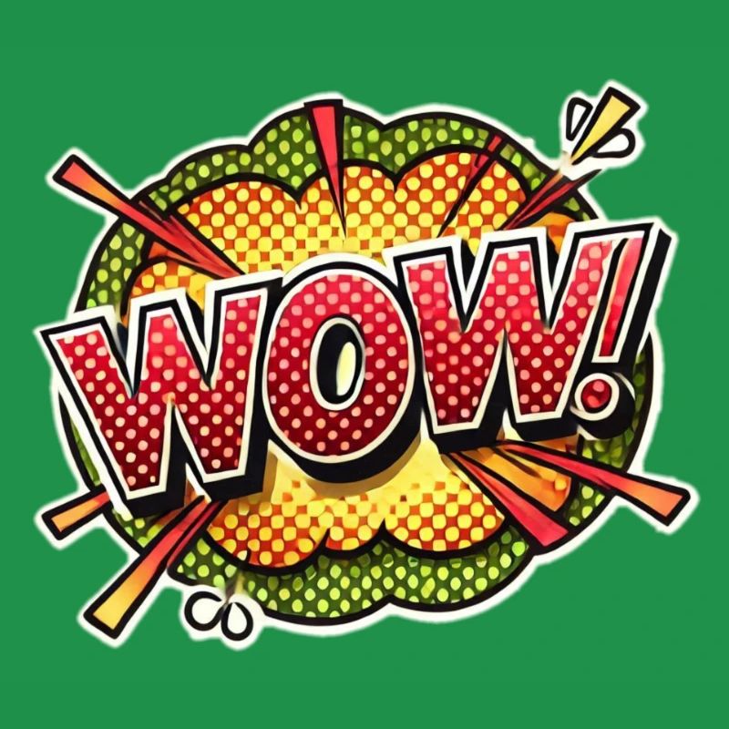 Pop Art Explosion Wow Design
