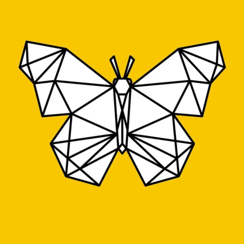 Conception de papillon simple