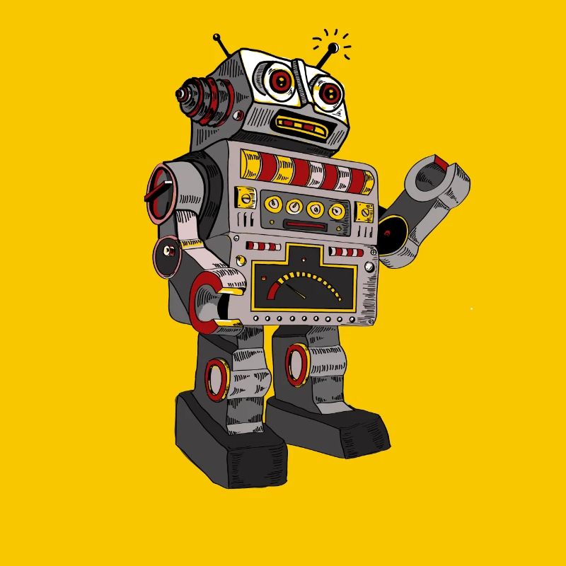 Robby Rob mr. robot scifi android jouet retro pc