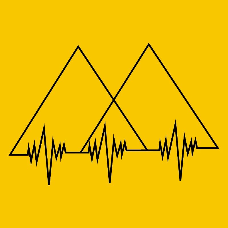 Heartbeat - Double Triangle - Mountain - (2)