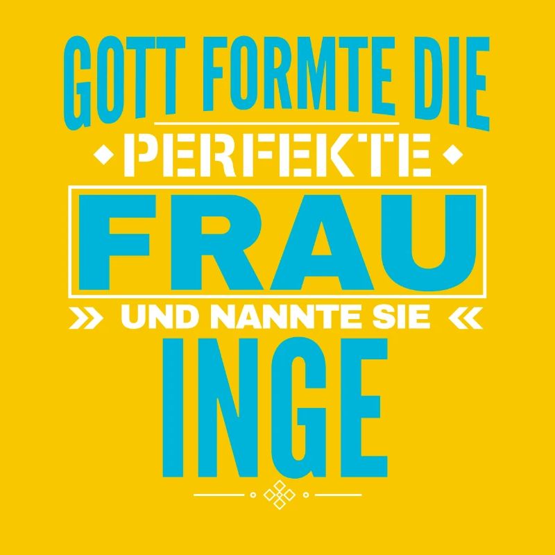 Conception de nom d’Inge