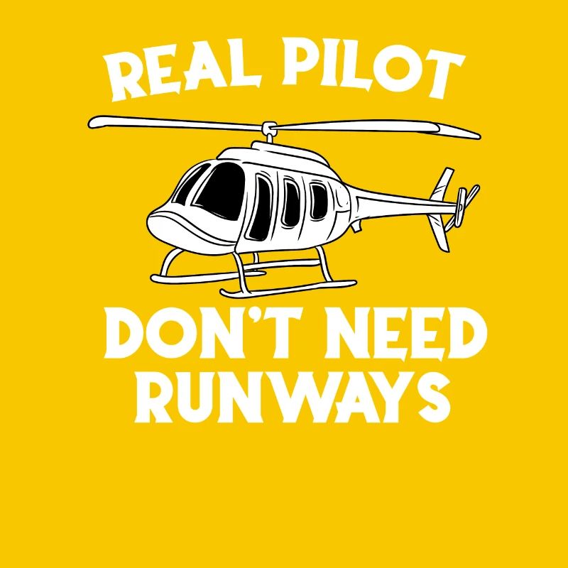 Real pilots don't need runways