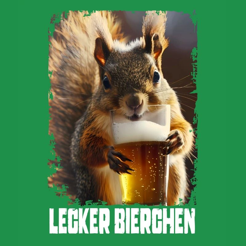 Lecker Bierchen Eichhörnchen