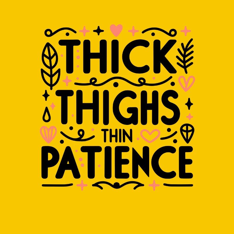 Thick Thighs Thin Patience