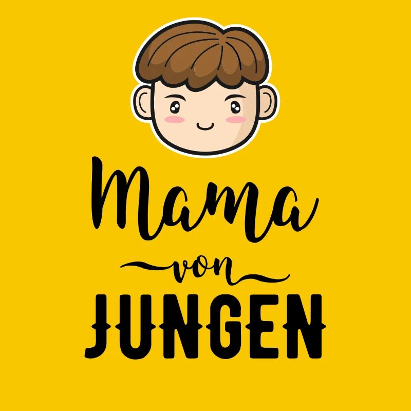 Mama von Jungen Geschenk Mutter Muttertag
