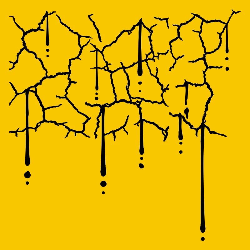 Drops Cracks Pattern Texture