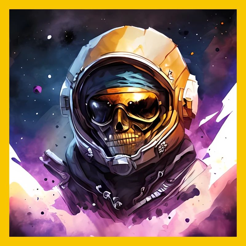 Pirate de l’espace coloré
