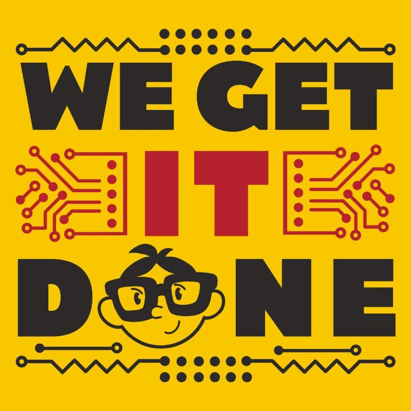We get IT done IT-Fachmann Informatiker Computer