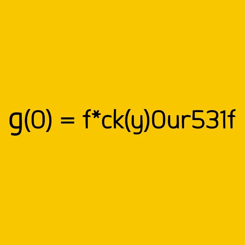 Math funny funny formula gift idea