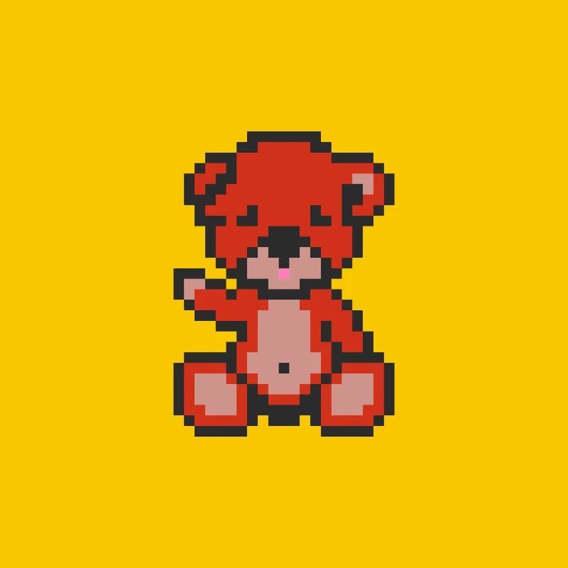 Pixelbär Pfeffer