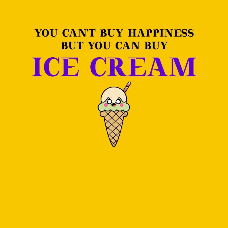 Eis Geschenkidee Eiscreme lustig witzig