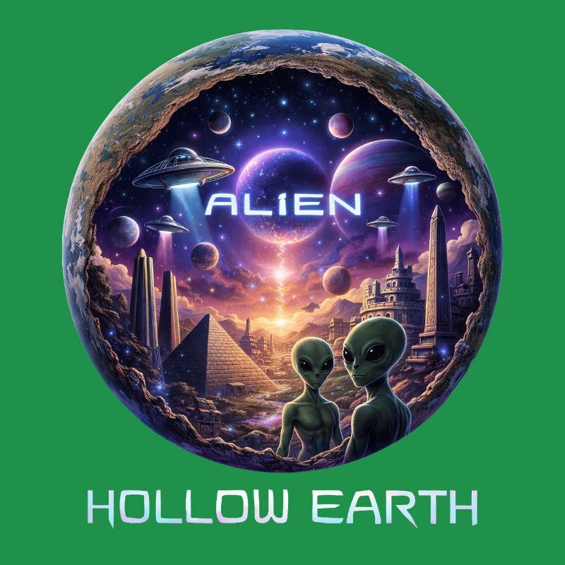 Alien Hollow Earth