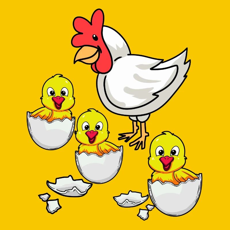 Eggshell Chick Chicken Chickens Easter Chicken Egg