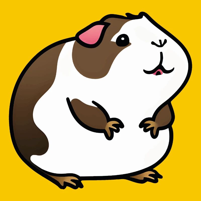 Juste un cochon d’Inde mignon