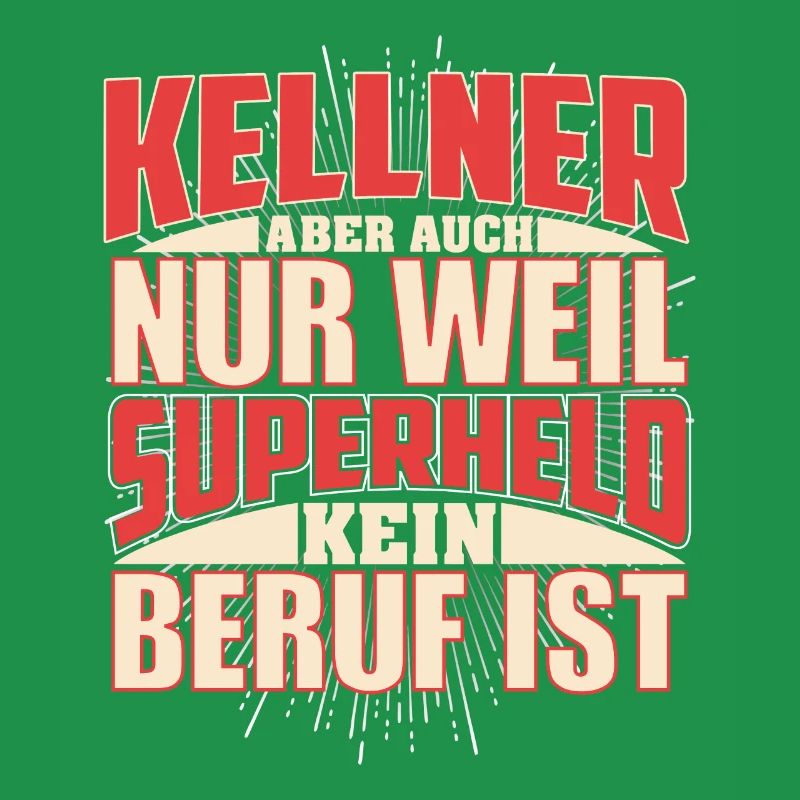 Kellner Superheld