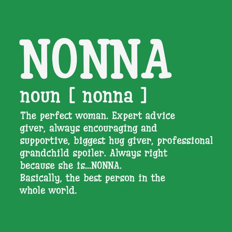 Nonna Defination Muttertag