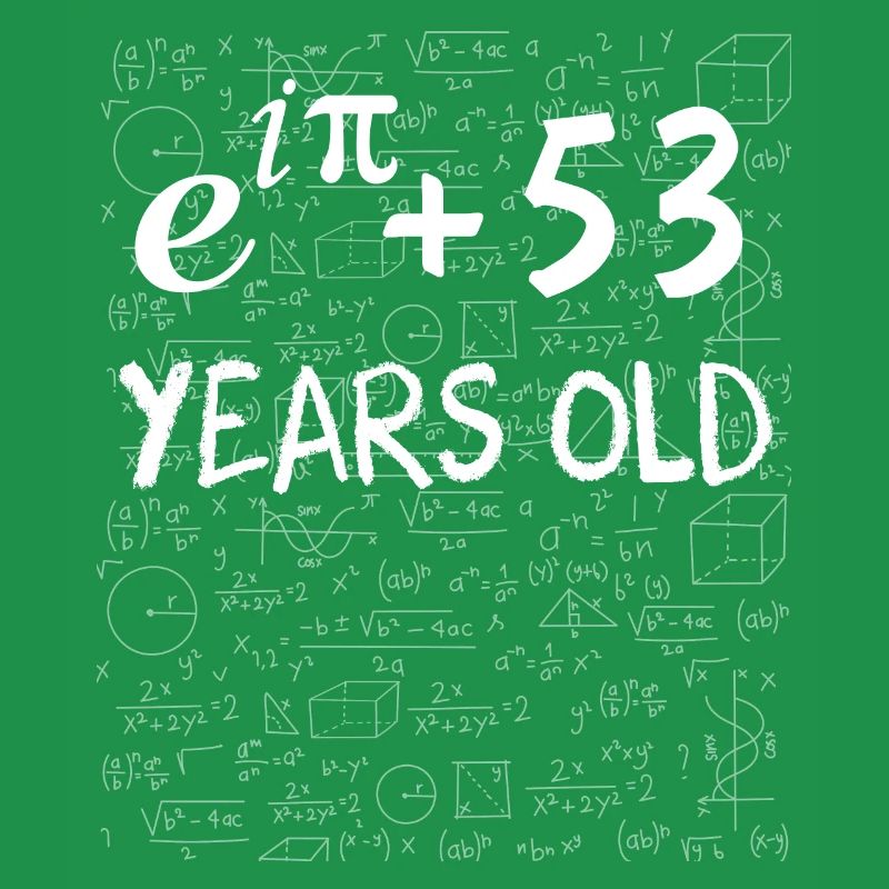 52. Geburtstag 52 Jahre Euler