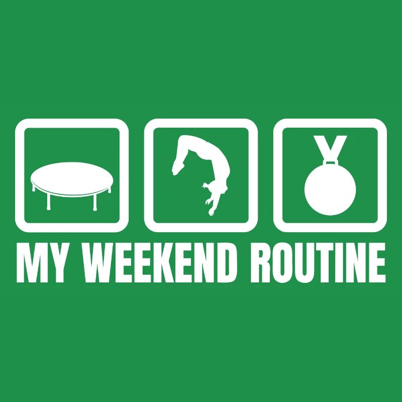 Routine du week-end trampoline