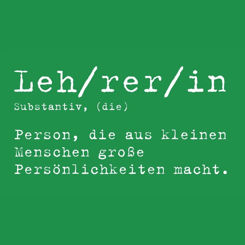 Lehrerin Definition