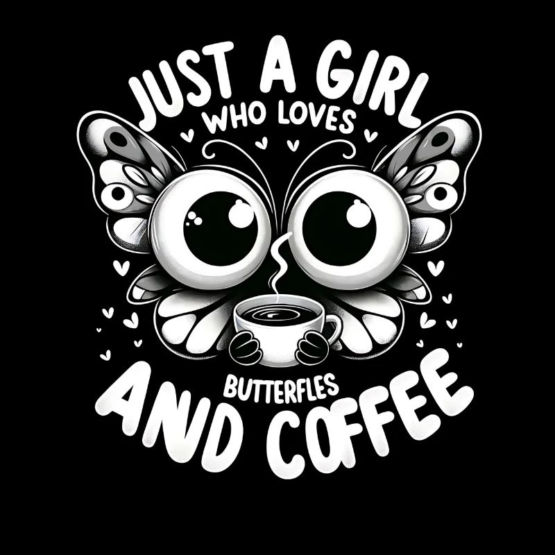 Filles Café Papillon Oeil De Paon