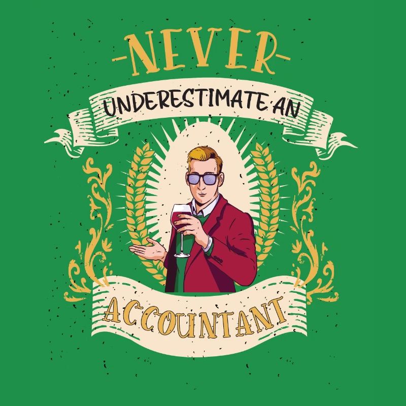 Cadeau drôle de comptabilité comptable