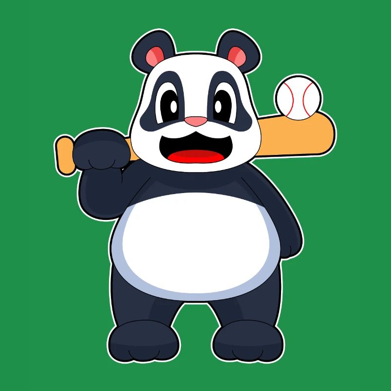 Panda Baseball Batte de baseball
