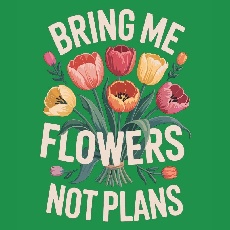 Bouquet with desired text