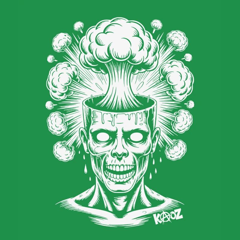 Creative explosion and comic illustration