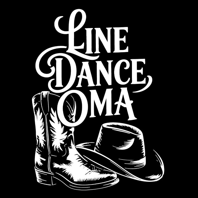 Line Dance Oma Illustration